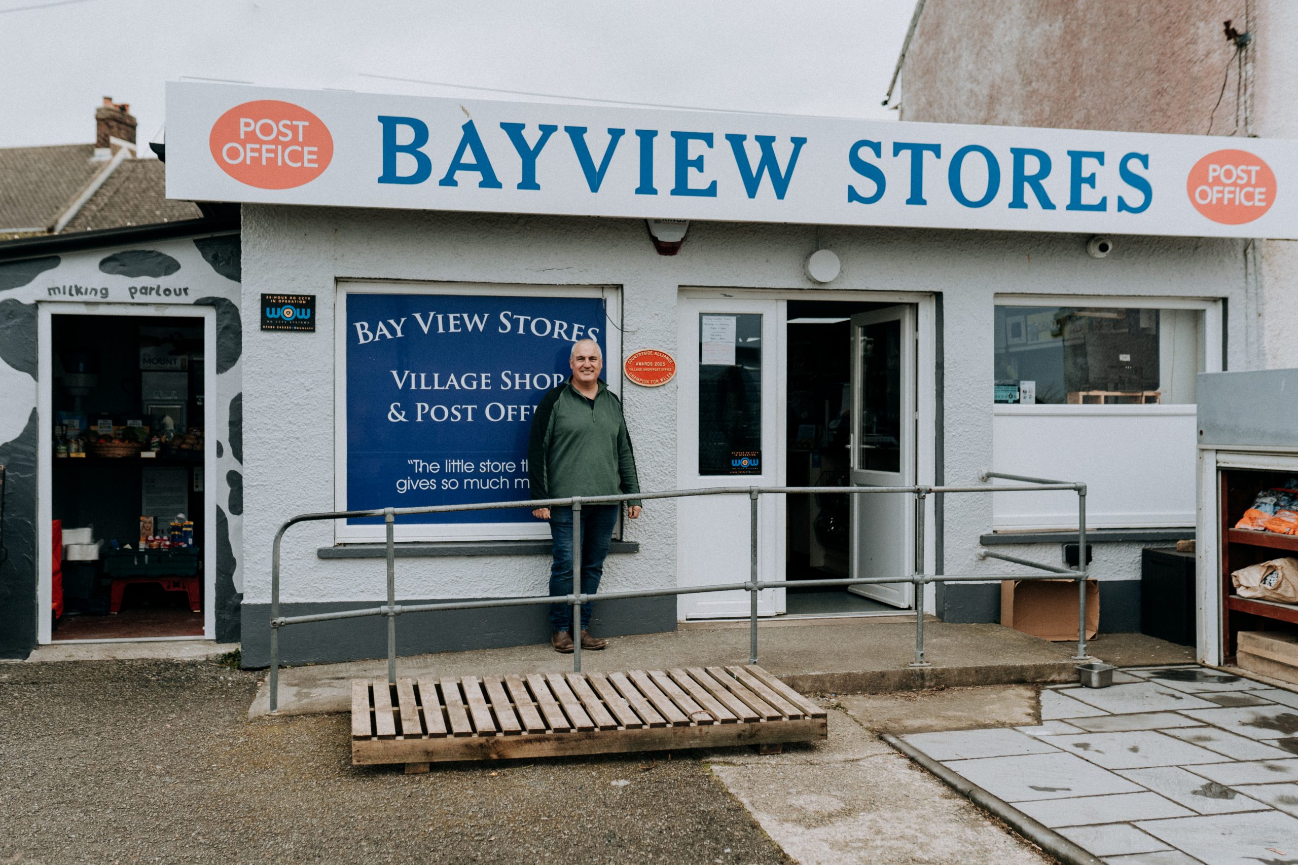 You will receive a very friendly welcome at the famous Bay View Stores during your stay in Solva in one of our luxury holiday cottages