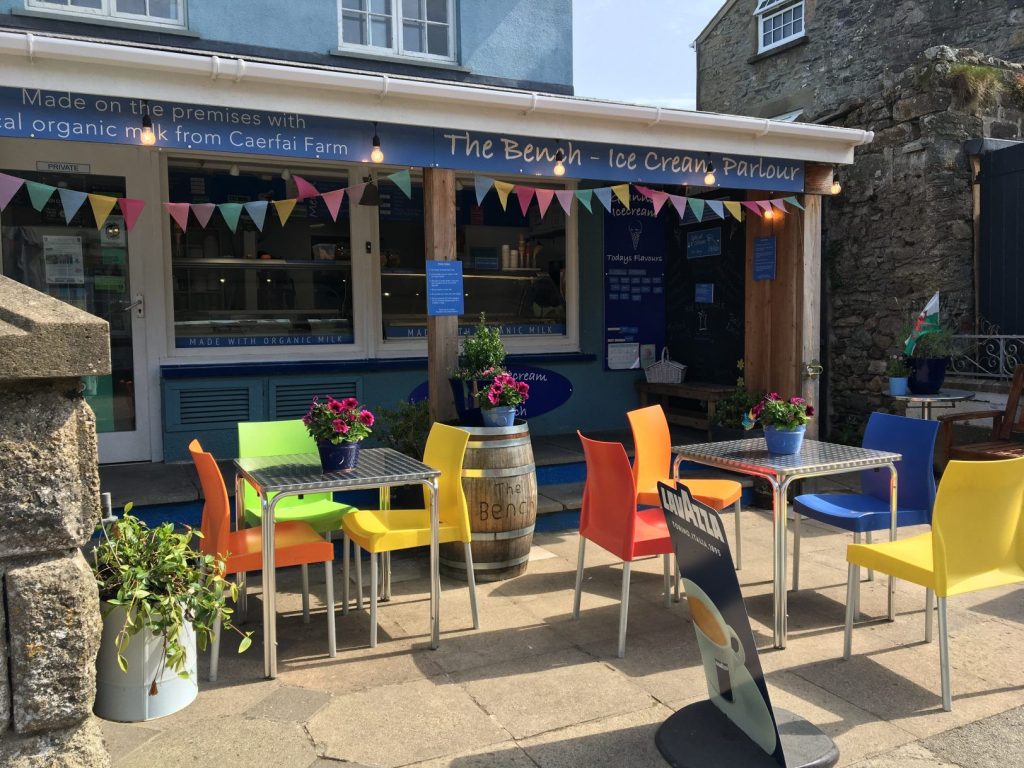 The Bench Ice Cream Parlour St Davids