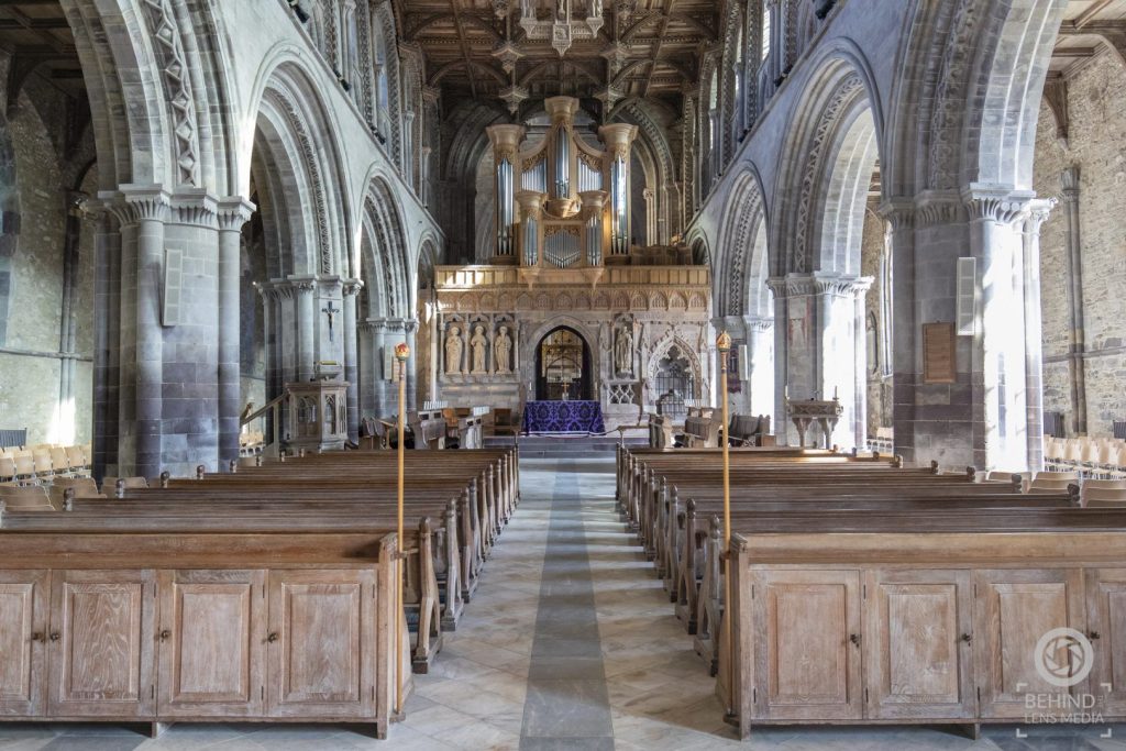 St Davids Cathedral Interior