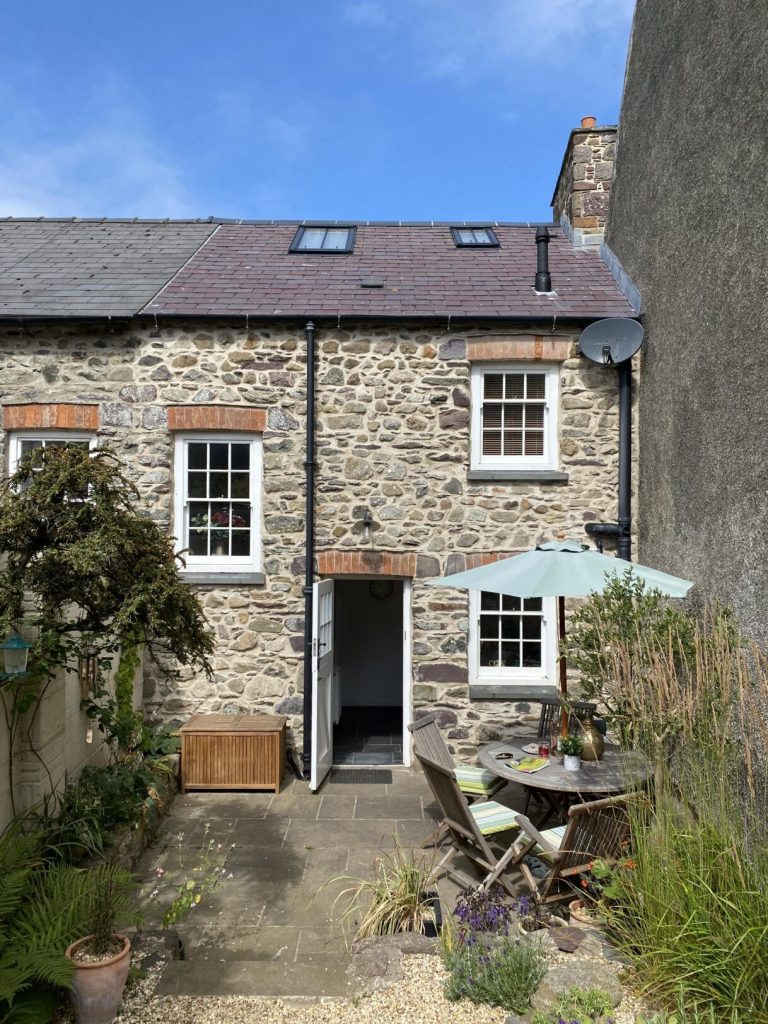 Nun Street Cottage St Davids Rear Exterior