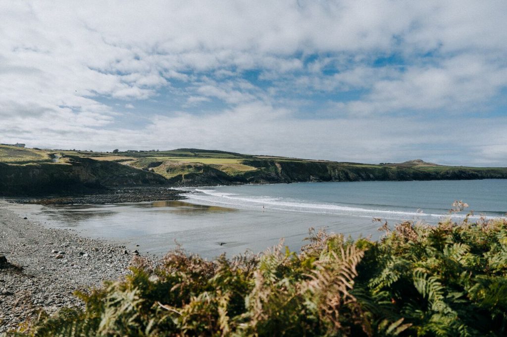 Yr Ydlan Aberiddy Beach 
