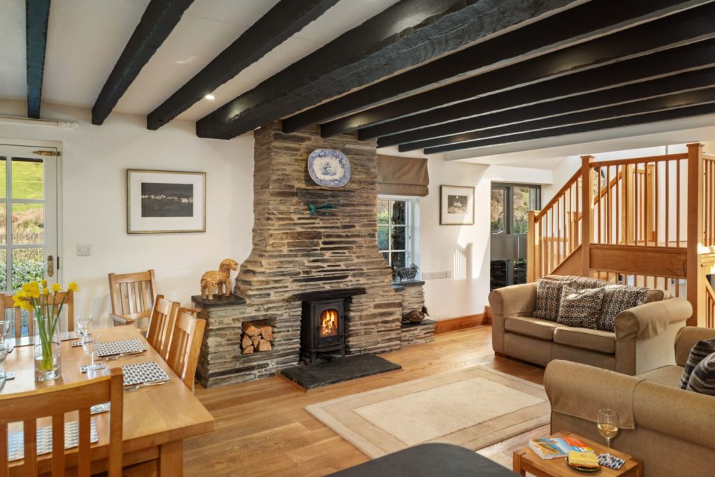 The Villa Abereiddy Lounge Area 3