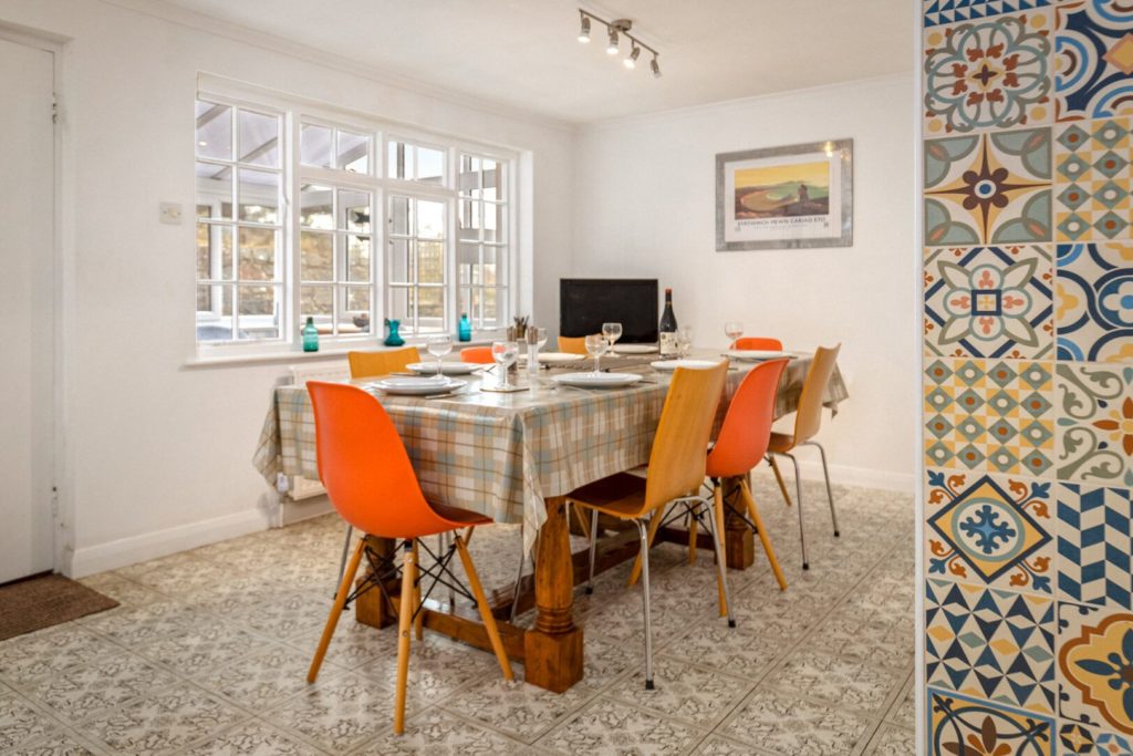 Ty Gwyn St Davids Dining Area