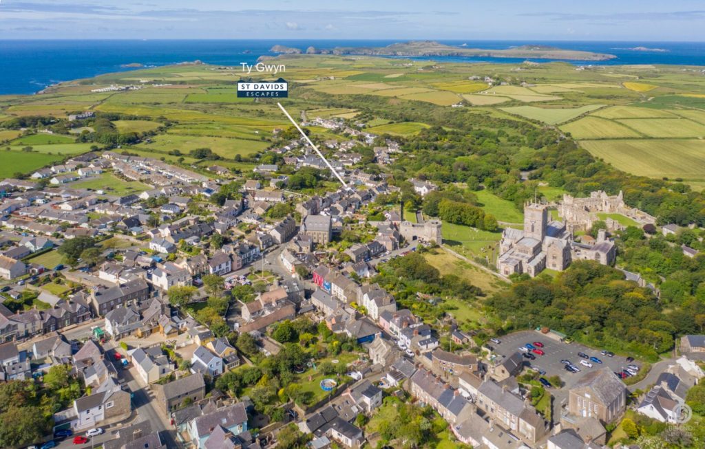Ty Gwyn St Davids Location